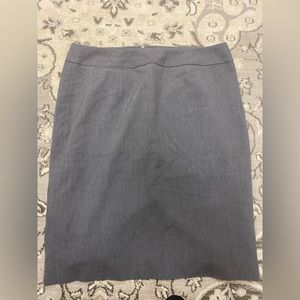 calvin klein grey stretch pencil skirt - size 12